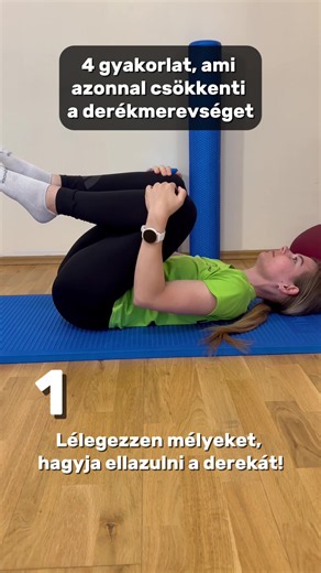 Önnek is kínszenvedés a reggeli felkelés a merev, sajgó dereka miatt? Nem a kora tehet róla! Az éjszakai mozdulatlanság után a gerincnek és a porckorongoknak kíméletes mozgásra van szükségük, mielőtt hirtelen terhelést kapnának. Ebben a videóban megmutatjuk azt a 4 villámgyors, rendkívül kellemes mobilizációs gyakorlatot, amit pár perc alatt megcsinálhat ébredés után. Napi 3 perc, és a dereka elképesztően hálás lesz érte! 🤩 Mentse el ezt a videót, hogy holnap reggel azonnal kéznél legyen ébresz