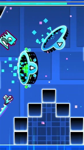 GD Dual Hold Challenge #geometrydash #gaming #shorts #games #gdlevel