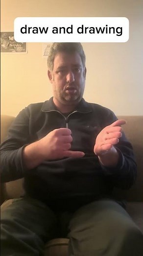 ASL sign for draw and drawing / Learn ASL