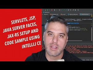 Setting up IntelliJ for JavaEE development w/ Servlet, JSP, JSF and JAX-RS w/ code Samples