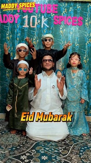 🌙🔥 MaDdy Spices Eid Special Wishes! Mubarak ho ❤️✨ #shortsfeed #eidmubarak #ramzanspecial #moments