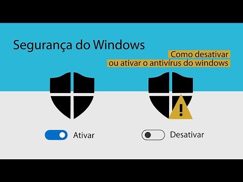 Como Desativar ou Ativar o Antivírus do Windows 10