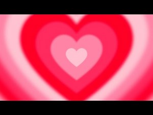 4K 1 Hour Red Screen Aura Heart Tunnel Loop Background Screensaver Satisfying Pretty Mood Light