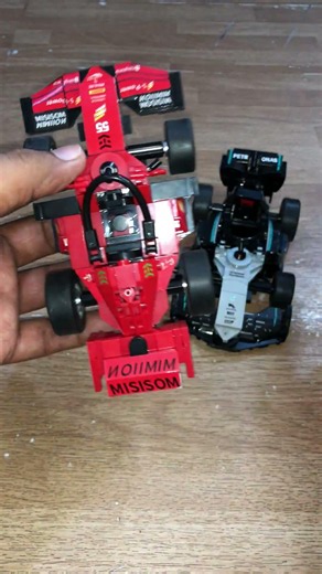 F1 Rivalry from Blocks! 🔥 Ferrari F1 vs Mercedes W15 Ultimate Formula 1 Build #imalidotcom showdown