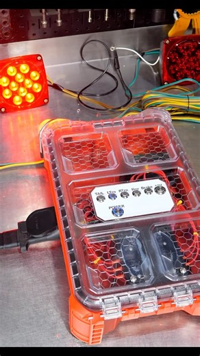 Shop Tool Reviews | PACKOUT Trailer Tester. Actually, this is a Trailer Light Tester that we made from a @milwaukeetool PACKOUT and an M12 power supply. We... | Instagram