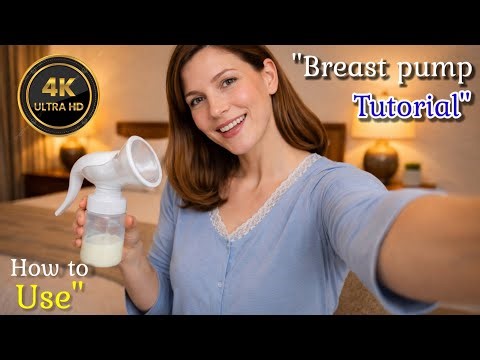 [4K] ❤️How to Use a Manual Breast Pump Correctly Complete Beginner TutorialTop Breast Pump Tips