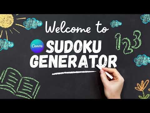 Canva Sudoku Generator Pro
