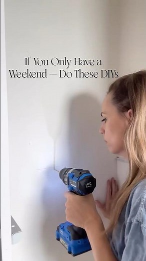Weekend DIY projects you can actually finish 🙌 #homeinspiration #interiordesign #diy #roommakeover