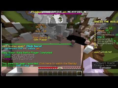 Playing Hypixel Minigames (Bedwars, Disaster Survival, Build Battle, Etc.) | Chill Stream