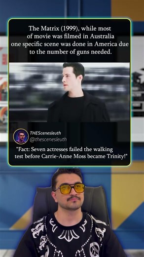 The Matrix - The 8th Trinity & the American Guns Scene! 🚶‍♀️🔫 #thescenesleuth