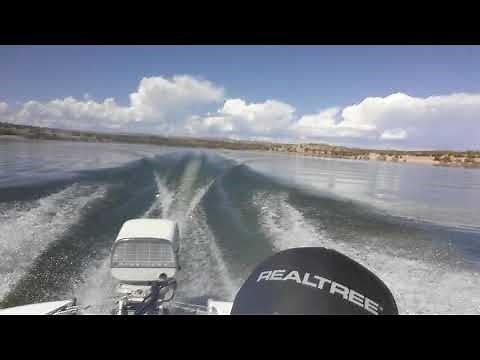 1959 McCulloch 60 horsepower flying Scott outboard