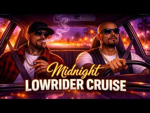 Midnight Lowrider Cruise 🌴 West Coast Stoner Rap Mix | G-Funk Chill Ride - #lowrider #rap #gfunk