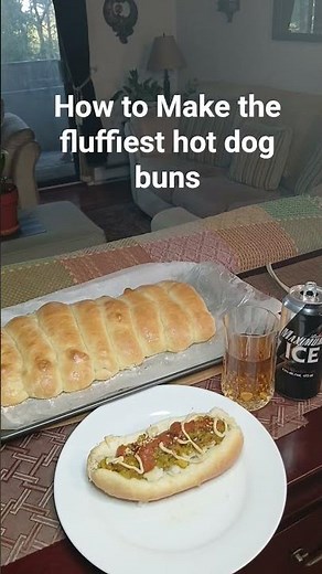 How to Make the fluffiest Hot Dog Buns ever!
