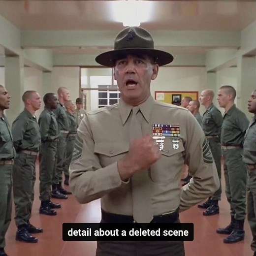 Full Metal Jacket Deleted Scene: Hartman's Unexpected Moment of Pride - #shorts #short