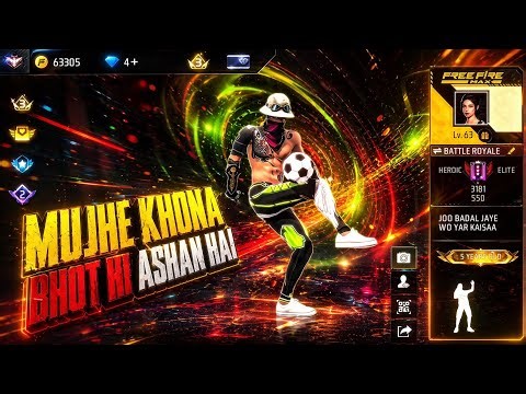 Mujhe Khona Bhot Hi Ashan Hai Free Fire Status | Trending Song | Free Fire max live #trending #video