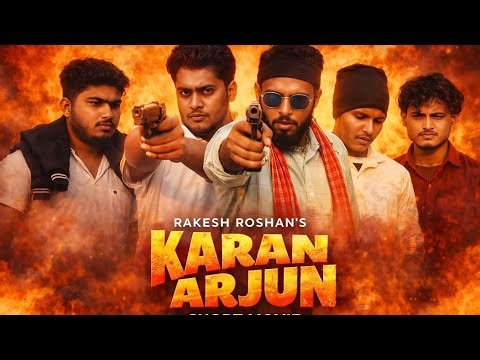 KARAN ARJUN MOVIE SCENE SPOOF | Karan Arjun Best Scene ||