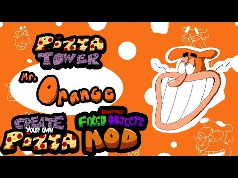 Pizza Tower - Mr. Orange port to Lap 3 and CYOP - A New Playable Character In AFOM/CYOP