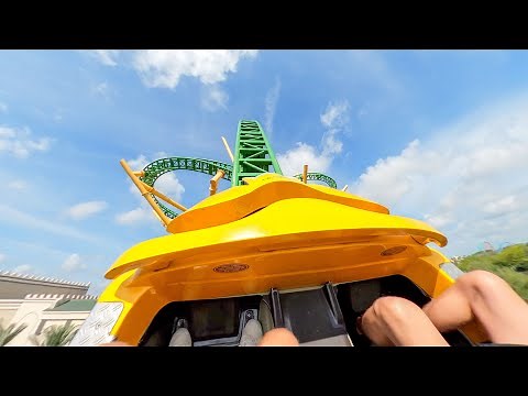 Riding Cheetah Hunt at Busch Gardens Tampa Bay (POV)