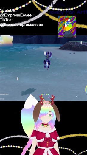 Found a shiny Slakoth! #vtuber #envtuber #pokemon #shinypokemon #pokemonviolet