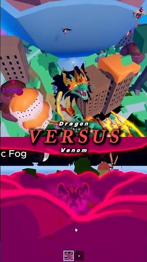 Blox Fruits DRAGON vs VENOM!!