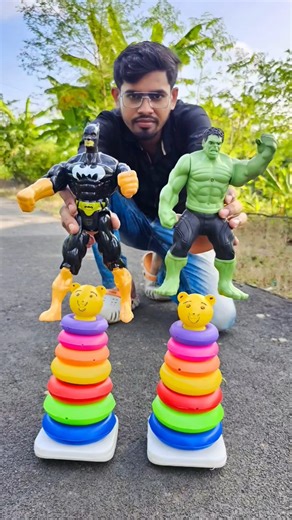 Rainbow Ring Stacking Unboxing😍