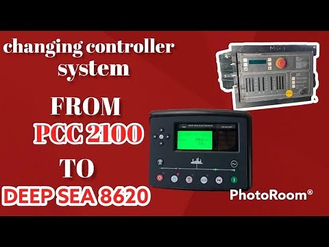 PCC2100 to Deep Sea 8620 controller system for 1500KVA Genset