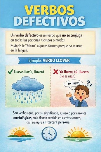 What is a defective verb? 🙄 What is a verb of effectiveness?