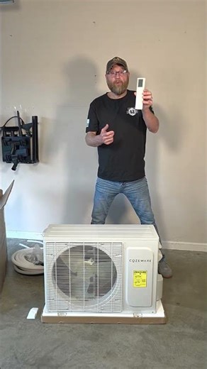 Cozeware Mini Split AC: 12,000 BTU Fast Cooling and Heating for 750 Sq Ft