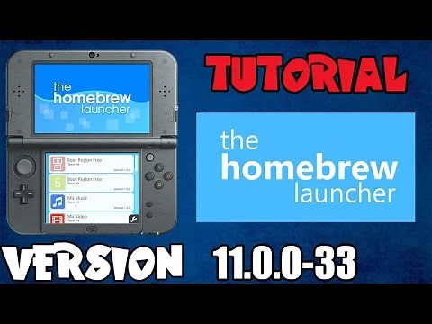 Tutorial Homebrew Launcher FW 11.0.0-33 Nintendo 3ds