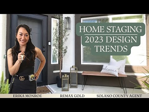 Home Staging Tips 4 - 2023 Design Trends - How to Stage a House For Sale - Home Staging - DIY