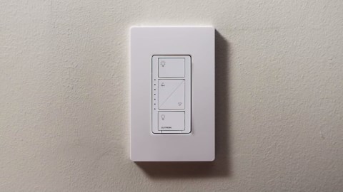 Lutron Caseta Smart Lighting Smart Hub Repeater, Expands The Range of Caseta Up to 60 Feet, Works w/ Alexa, Apple Homekit, Google Home, PD-REP-WH, White