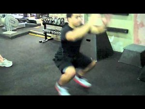 Kneeling Squat Jumps