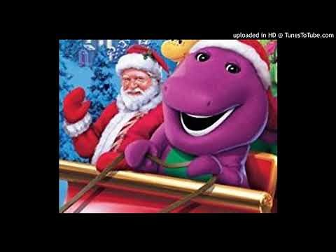 Barney & Santa Claus - Look Into Santa's Book