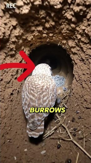 🦉 POV Inside a Burrowing Owl's Underground Den 🕳️
