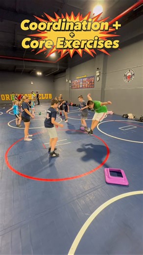 Coordination + Core Exercises with Coach Mike!!! #shorts