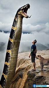 The reticulated python is the longest snake in the world 🐍 #fyp #viral #usa #snake #cinematic #aiart #trending | Suyono Prasetya