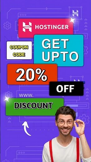 Hostinger Coupon Code 2025 - Hostinger Cloud Hosting, VPS Hosting, Web Hosting Discount Coupon Code