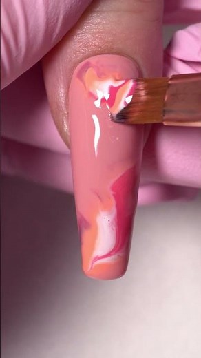 Nailart: „Colorful Marble“ mit Jolifin LAVENI Shellac / Videoanleitung