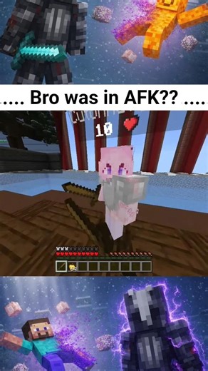 AFK tha kya?? 🤔 | Minecraft pvp | Minecraft #minecraft #pvp #fyp