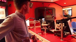 Dara Quilty celebrating The Big Ride Home's 1st Birthday. 12 months on air today. | 98FM