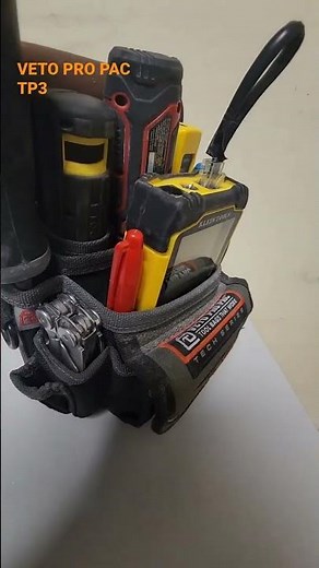 Veto Pro Pac TP3 - Low Voltage, Surveillance, Access Control Tool Pouch
