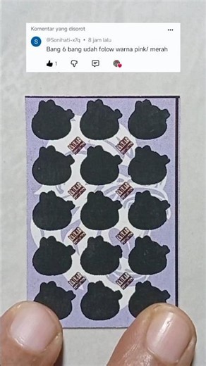 Scratch card from Soni #scratchcard