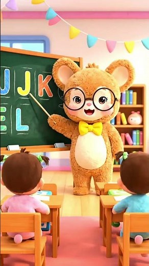 Learn GHI & JKL with Labubu 🧸 | Fun Alphabet Class for Kid#labubu #kidseducation