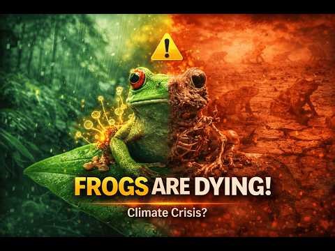 India’s Frogs Are Disappearing 🐸 | Climate Change, Deadly Fungus & Citizen Science Explained