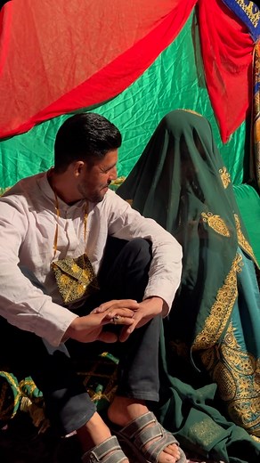 ‎•راحـیـل حسین زاده‎ on Instagram‎: "گوشه اي از مراسمِ شب حنابندون غلام وفاطمه冀"‎