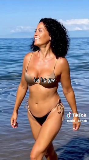 Mature Women Embracing Bikini Beauty at the Beach