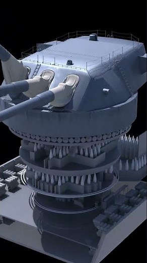 戦艦大和の46cm主砲 Battleship Yamato's main gun