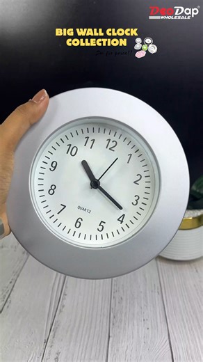 DeoDap ଓଡିଆ on Instagram: "✨🕰️ Big Wall & Table Clock – Perfect for Every Room ✨ 💰 Price: ₹107 🆔 SKU: 7365_big_mix_clock_1pc ✅ Stylish mix design suitable for wall & table use ✅ Clear display for easy time reading ✅ Ideal for home, office, bedroom & living room 🛒 Shop Now: www.DeoDap.in (link in bio) WallClock, TableClock, HomeDecor, OfficeClock, RoomEssentials, TimeKeeper, StylishClock, BudgetFinds, DailyUse, DeoDap Odia"