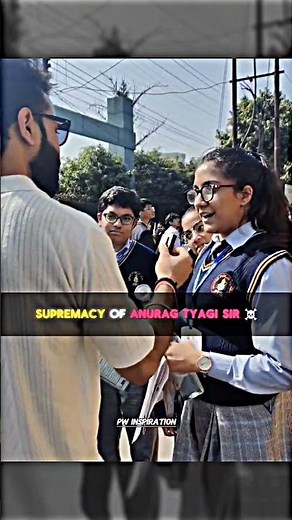 Supremacy Of Anurag Tyagi Sir ✅ Physics wallah ✍️ || #alakhpandey #physicswallah #ashortaday #pw