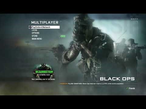 BLACK OPS ZOMBIES PS3 ONLINE STREAM